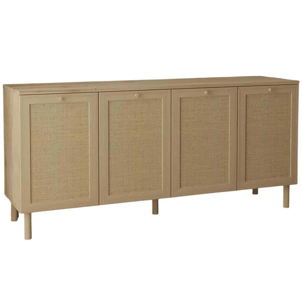 Μπουφές Baru 260ETH1501 160x42x80cm Beige