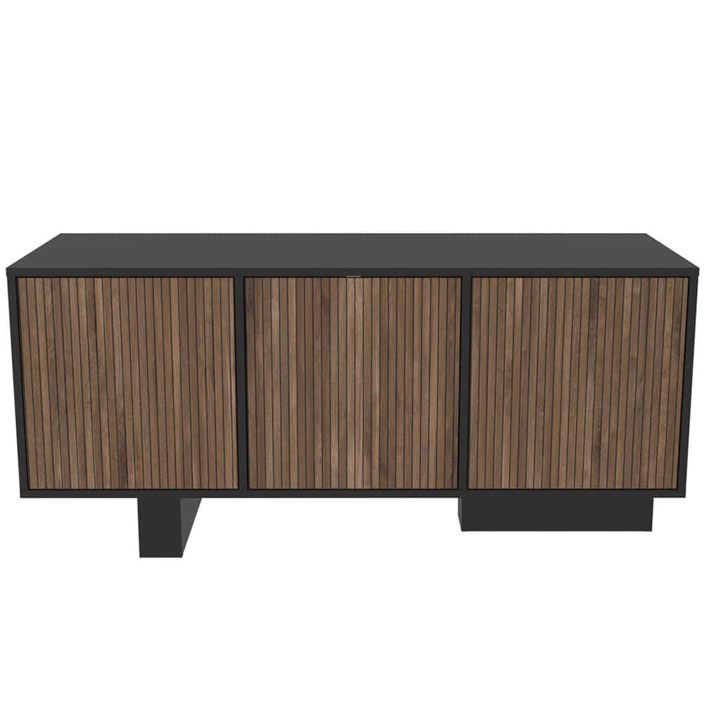 Μπουφές Monaco 875ZNA3519 150x45x51,5cm Black-Walnut
