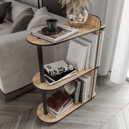 Side Table Kaiteki 282PTR1578 24x8x82cm Oak OAK