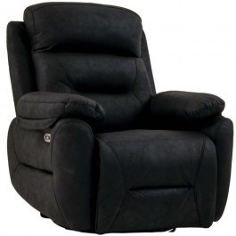 Relax Armchair Comfort Electric 752EST1506 90x75x105cm Black BLACK