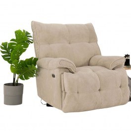 Πολυθρόνα Relax Soft Electric 752EST1514 100x80x105cm Cream CREAM