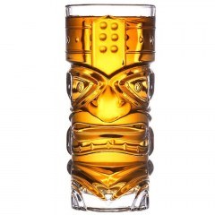 &Pi;&omicron;&tau;ή&rho;&iota;&alpha; &Kappa;&omicron;&kappa;&tau;έ&iota;&lambda; Tiki (&Sigma;&epsilon;&tau; 2&Tau;&mu;&chi;) 244VTR1119 7,5x16,5cm 420ml Clear Hermia