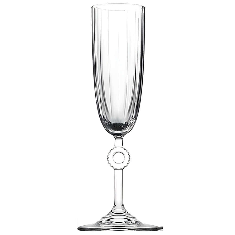 Ποτήρια Σαμπάνιας Amore (Σετ 6Τμχ) 896PBH1132 4,5x4,5x21cm 150ml Clear Hermia