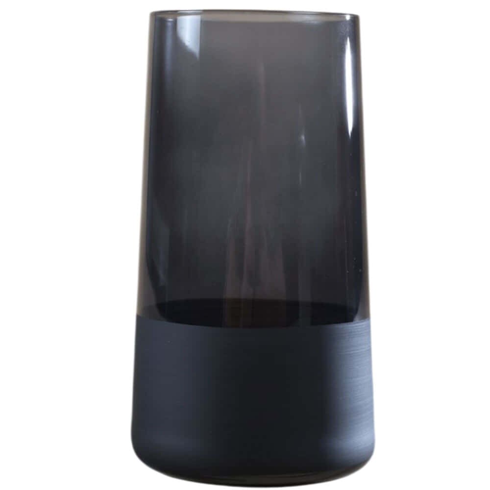Ποτήρια Νερού Matte (Σετ 4Τμχ) 127RKL1155 8x8x15cm 520ml Black Hermia