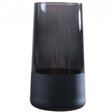 Water Glasses Matte (Set 4Pcs) 127RKL1155 8x8x15cm 520ml Black Hermia