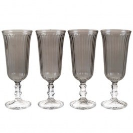 Wine Glasses Splendid (Set 4Pcs) 127RKL1175 6x6x15,8cm 120ml Fume Hermia FUME