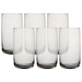 Water Glasses (Set 6Pcs) 409PBH1127 365ml Grey Hermia GREY