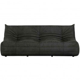 Καναπές Τριθέσιος Bocek 560ARE5222 210x100x80cm Dark Grey DARK GREY