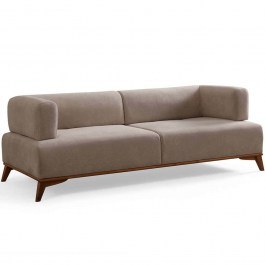 Three-Seater Sofa Hera 560ARE5210 220x100x75cm Cream CREAM