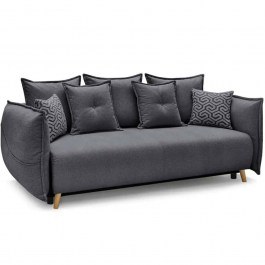 Three-Seater Sofa - Bed Puffy 752EST1109 235x98x95cm Anthracite ANTHRACITE