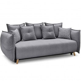 Three-Seater Sofa - Bed Puffy 752EST1110 235x98x95cm Grey GREY