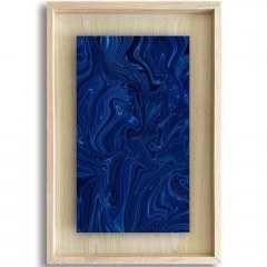 Painting Ahsakca 870CHS1175 43x63cm Natural-Blue Wallity