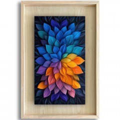 Πίνακας Ahsakca 870CHS1133 43x63cm Multi Wallity