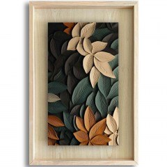 Πίνακας Ahsakca 870CHS1168 43x63cm Multi Wallity