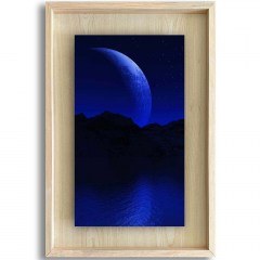 Painting Ahsakca 870CHS1174 43x63cm Natural-Blue Wallity
