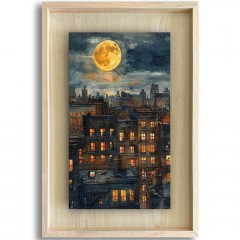 Πίνακας Ahsakca 870CHS1166 43x63cm Multi Wallity