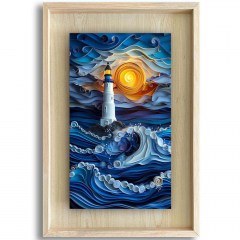 Πίνακας Ahsakca 870CHS1142 43x63cm Multi Wallity