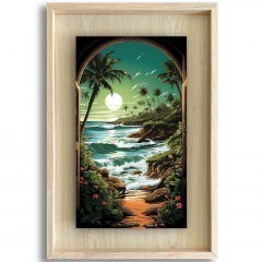 Πίνακας Ahsakca 870CHS1122 43x63cm Multi Wallity