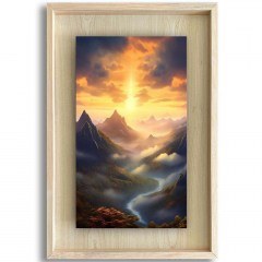 Πίνακας Ahsakca 870CHS1144 43x63cm Multi Wallity