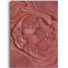 Canvas Painting Wabisabi 895FNA1394 70x100cm Red Wallity