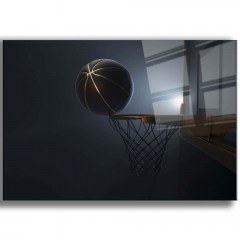 Πίνακας Γυάλινος Cam 544CLR1238 100x70cm Multi Wallity