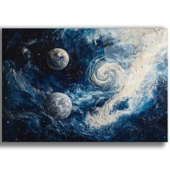 Πίνακας Γυάλινος Cam 544CLR1562 100x70cm Multi Wallity