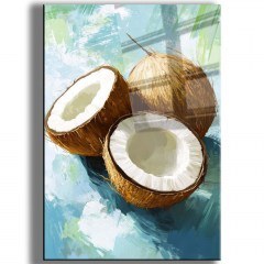 Πίνακας Γυάλινος Cam 544CLR1184 70x100cm Multi Wallity