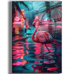 Πίνακας Γυάλινος Cam 544CLR1388 70x100cm Multi Wallity