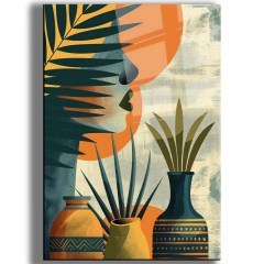 Πίνακας Γυάλινος Cam 544CLR1472 70x100cm Multi Wallity