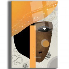 Πίνακας Γυάλινος Cam 544CLR1604 70x100cm Multi Wallity