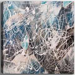 Canvas Painting Dev 205DNT2723 140x140cm Multi Wallity