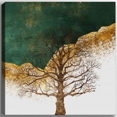 Πίνακας Καμβάς Dev 205DNT2733 140x140cm Multi Wallity