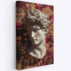 Πίνακας Καμβάς Hm 468VLR1185 70x100cm Multi Wallity