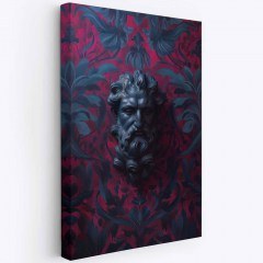 Πίνακας Καμβάς Hm 468VLR1191 70x100cm Multi Wallity