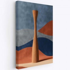 Πίνακας Καμβάς Hm 468VLR1157 70x100cm Multi Wallity