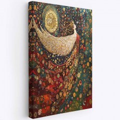 Πίνακας Καμβάς Hm 468VLR1159 70x100cm Multi Wallity