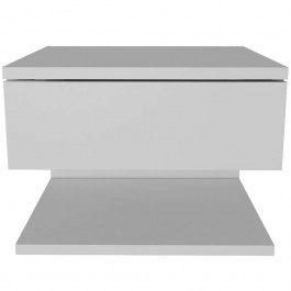 Bedside Table Wall-Mounted Vivid 875ZNA3421 45x36,8x31,4cm White WHITE