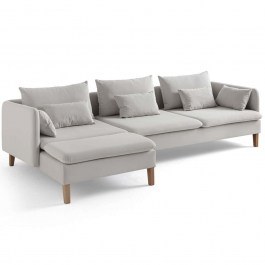 Corner Sofa Flexy Relax 752EST1313 285x150x75cm Cream CREAM