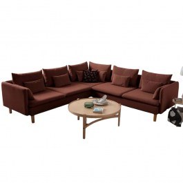 Corner Sofa Flexy 752EST1330 285x285x75cm Tile Red TILE