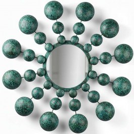 Wall Mirror Bys 930DYU1521 70x5x70cm Petrol Wallity PETROL