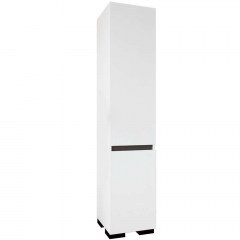 Ντουλάπα Μονόφυλλη Floransa 469ORN1104 45x52x210cm White-Anthracite