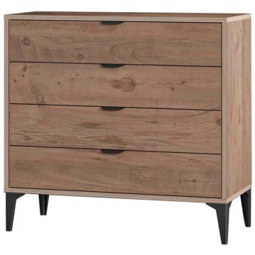 Chest Of Drawers Arden 260ETH1405 90x40x88cm Natural Pine