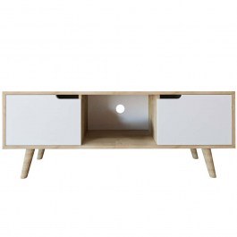 TV Furniture Siena 469ORN1720 139,7x29,7x53cm Oak-White OAK-WHITE