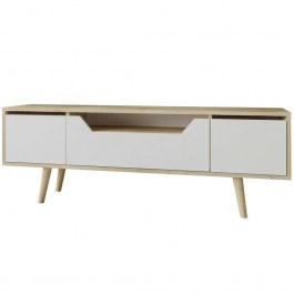 TV Furniture Roma 469ORN1714 150x29,7x52cm Oak-White OAK-WHITE