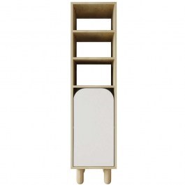 Cabinet Parma 469ORN1307 37x40x155cm Oak-White OAK-WHITE