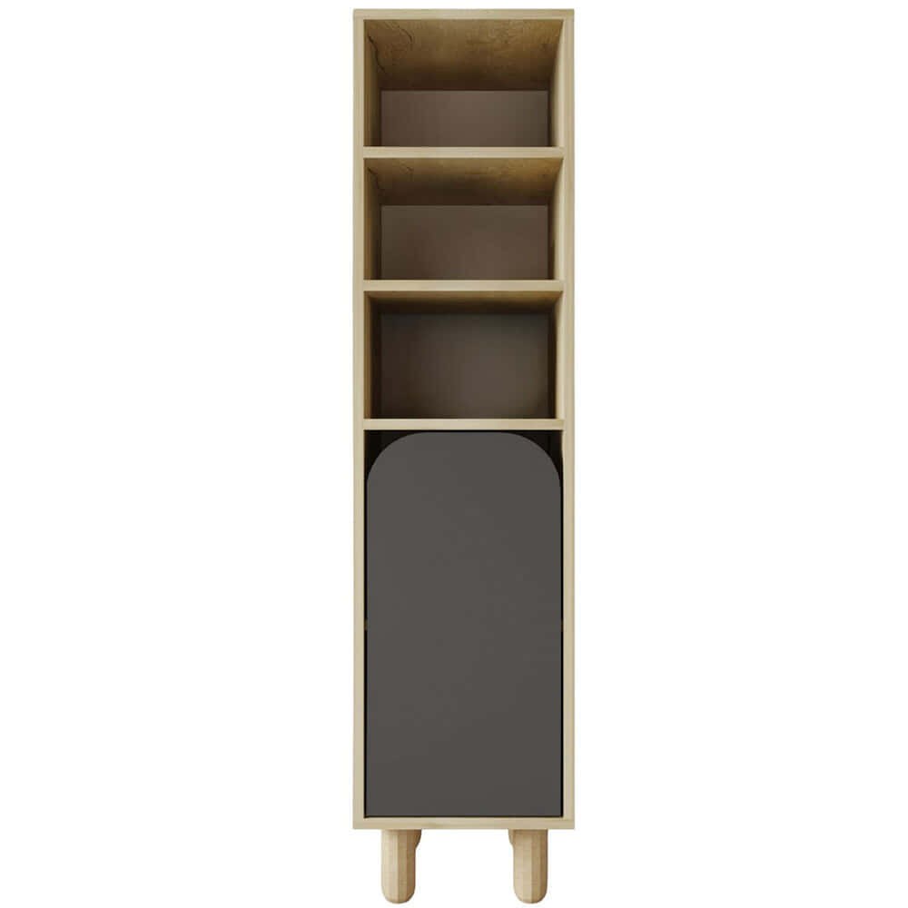 Ντουλάπι Parma 469ORN1306 37x40x155cm Oak-Anthracite