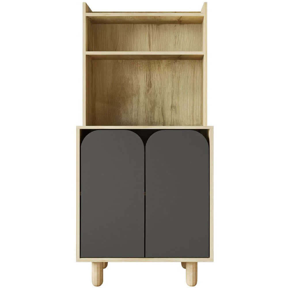Ντουλάπι Parma 469ORN1314 70x40x155cm Oak-Anthracite