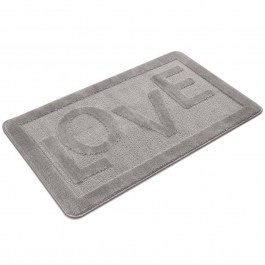 Πατάκι Μπάνιου Love 217CCL1117 Grey L'Εssentiel Maison GREY