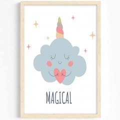 Κάδρο Tek 592DKT1128 33x48cm Multi Wallity