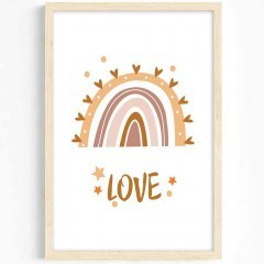 Κάδρο Tek 592DKT1104 33x48cm Multi Wallity